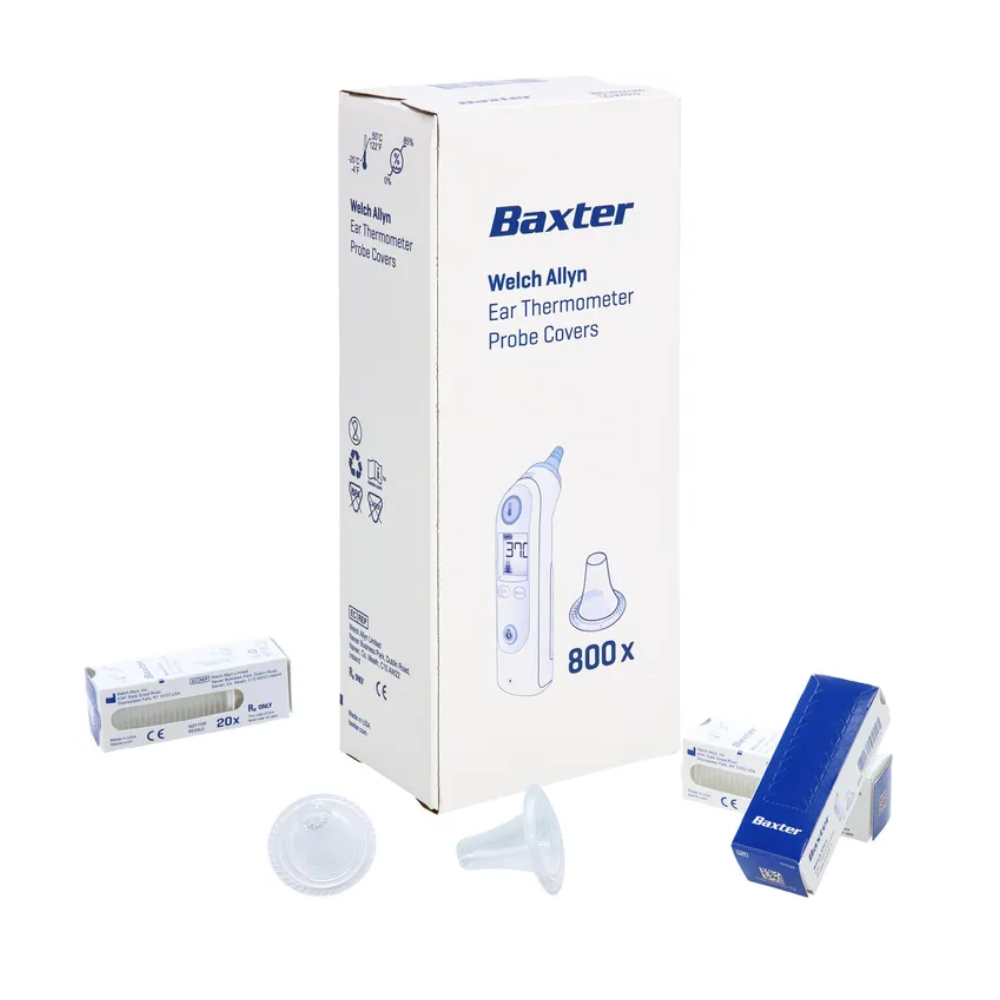 Couvre sonde pour thermomètre Braun - Boîte de 800