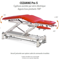 Table de massage 3 plans CEZANNE PRO 5 Ferrox