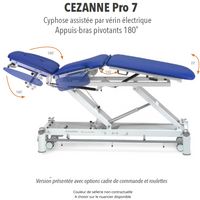 Table de massage CEZANNE Pro 7