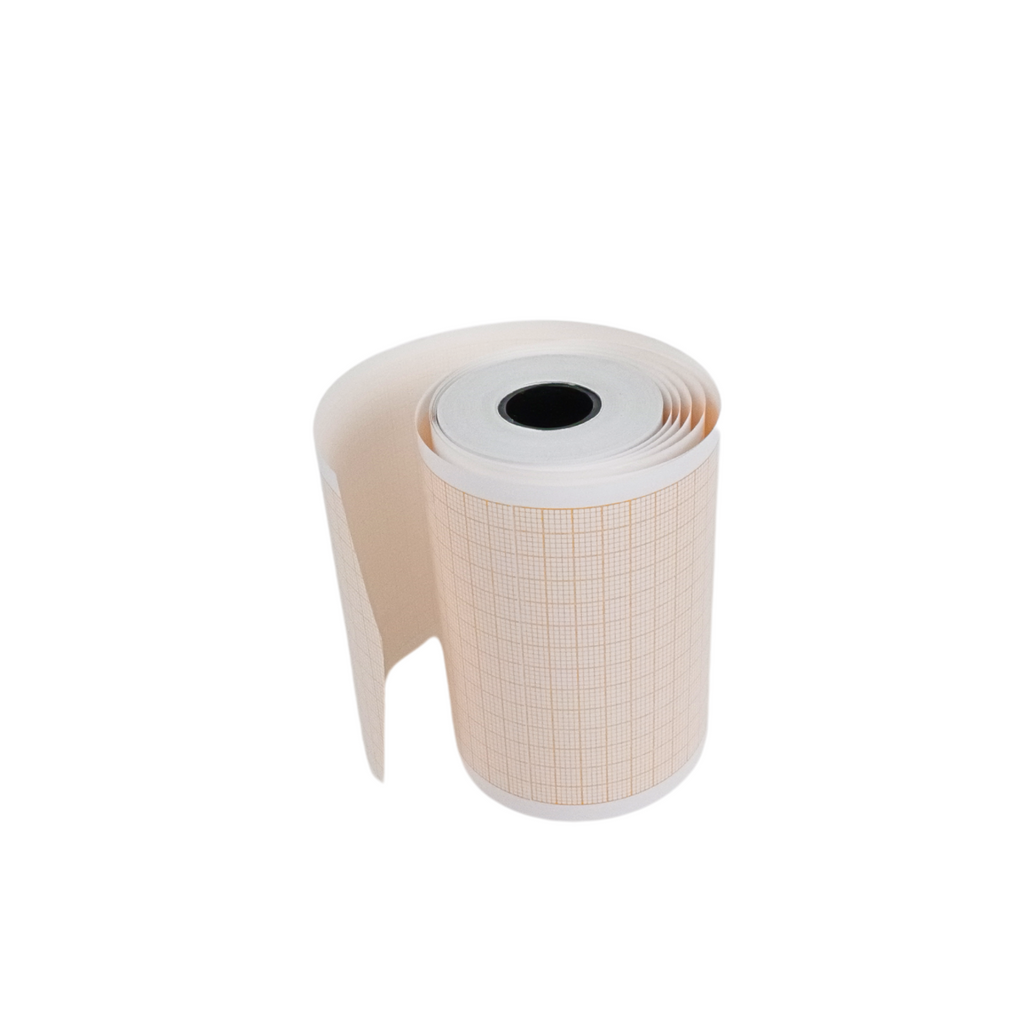 Rouleau de papier quadrillé 80 mm x 20 m pour ECG Cardiomate 3 Spengler
