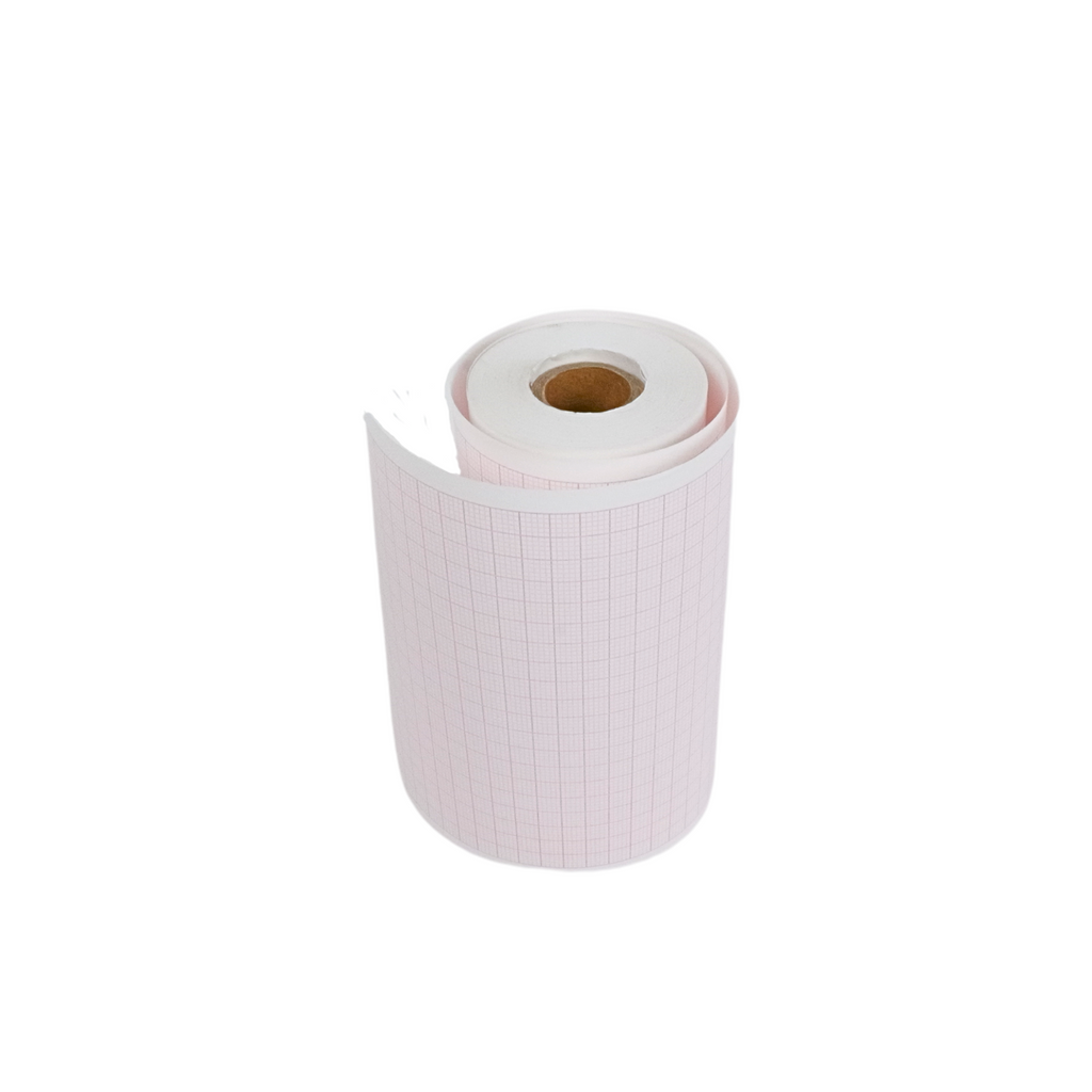 Rouleau de papier quadrillé 110 mm x 20 m pour ECG Cardiomate 6 Spengler