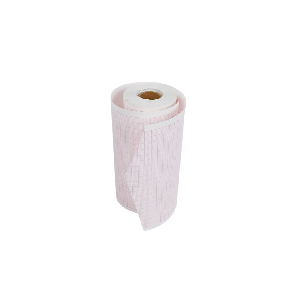 Rouleau de papier quadrillé 110 mm x 20 m pour ECG Cardiomate 6 Spengler