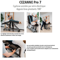 Table de massage CEZANNE Pro 7