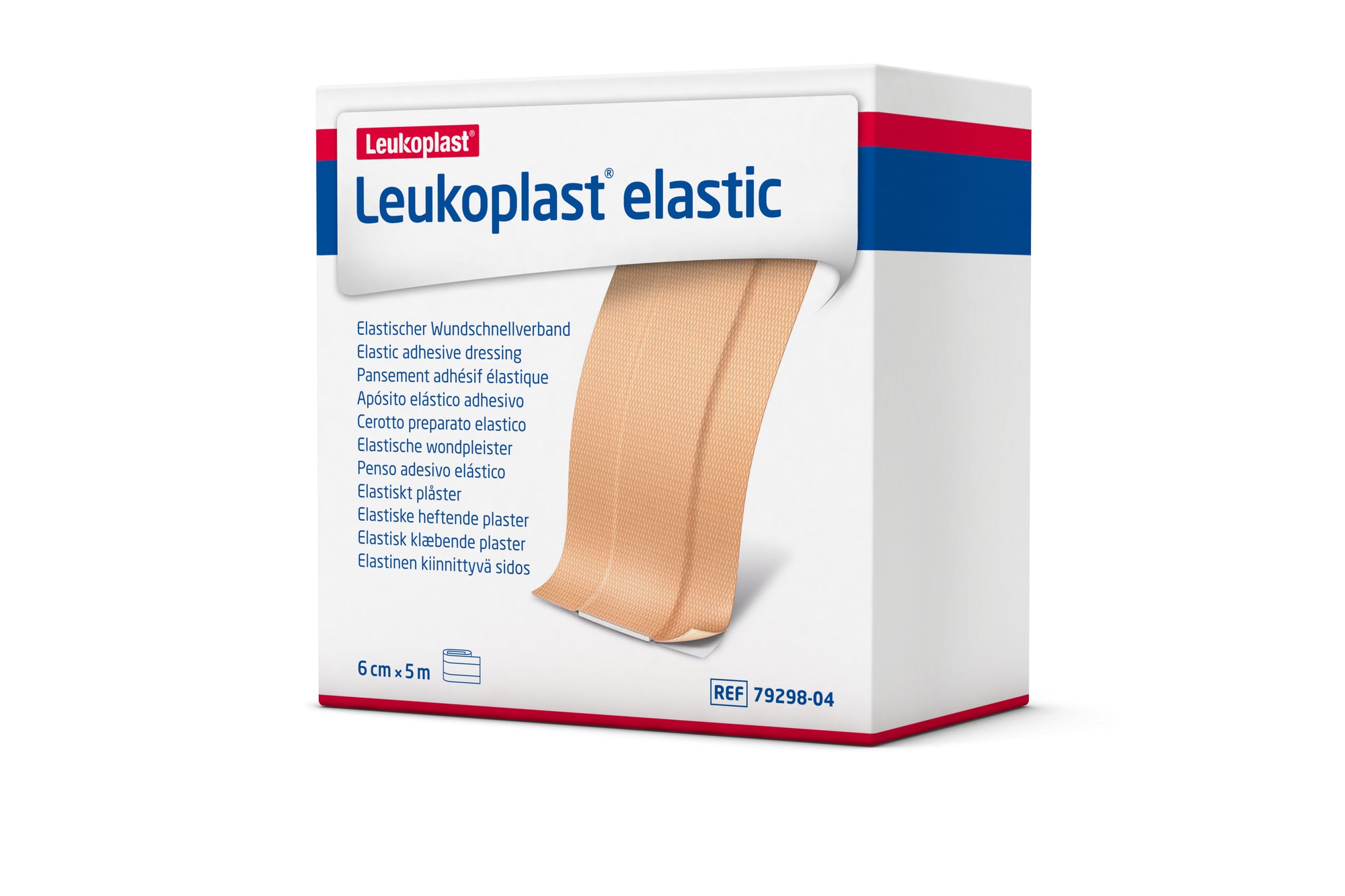 Pansement adhésif tissé Leukoplast Elastic à découper