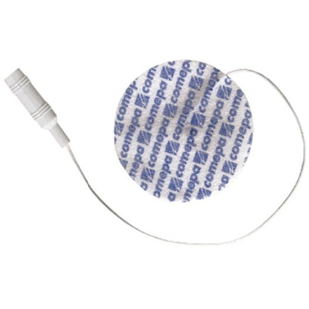 Electrode ECG Comepa 4,5cm - Ronde sèche pré-cablée - lot de 300