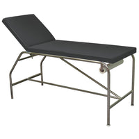 Divan Fixe Cordoba - hauteur 82 cm sellerie plate 65 cm, bâti en inox et patins