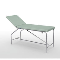 Divan Fixe Cordoba - hauteur 82 cm sellerie plate 65 cm, bâti en inox et patins