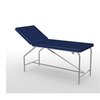 Divan fixe Cordoba - hauteur 82 cm avec sellerie plate 75 cm, bâti en inox et patins