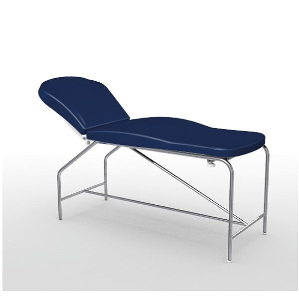 Divan fixe Cordoba - hauteur 82 cm avec sellerie anatomique 73 cm, bâti en inox et patins