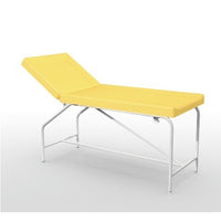 Divan fixe Cordoba - hauteur 82 cm avec sellerie à bourrelets 75 cm, bâti en époxy et patins