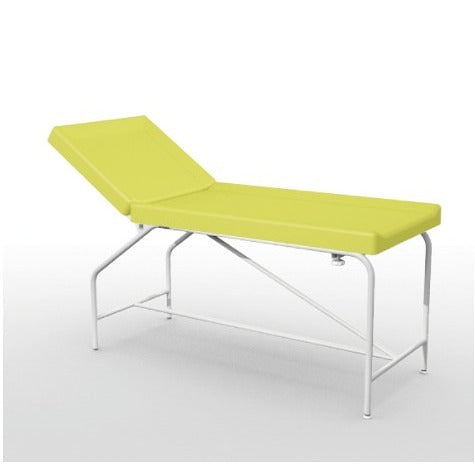 Divan fixe Cordoba - hauteur 82 cm avec sellerie à bourrelets 75 cm, bâti en époxy et patins