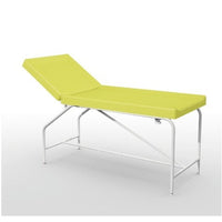 Divan fixe Cordoba - hauteur 82 cm avec sellerie à bourrelets 75 cm, bâti en époxy et patins