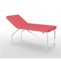 Divan fixe Cordoba - hauteur 82 cm avec sellerie à bourrelets 75 cm, bâti en époxy et patins