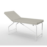 Divan fixe Cordoba - hauteur 82 cm avec sellerie à bourrelets 75 cm, bâti en époxy et patins