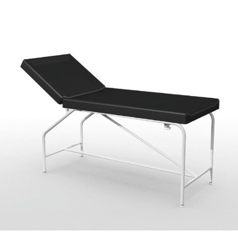 Divan fixe Cordoba - hauteur 82 cm avec sellerie à bourrelets 75 cm, bâti en époxy et patins