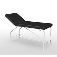 Divan fixe Cordoba - hauteur 82 cm avec sellerie à bourrelets 75 cm, bâti en époxy et patins