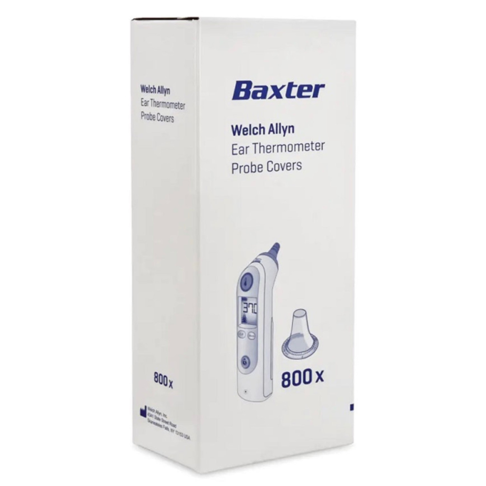 Couvre sonde pour thermomètre Braun - Boîte de 800