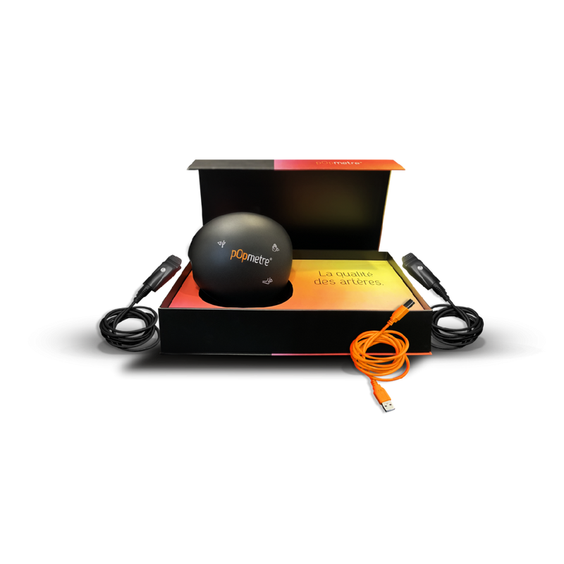 Appareil de mesure du risque cardiovasculaire pOpmètre®