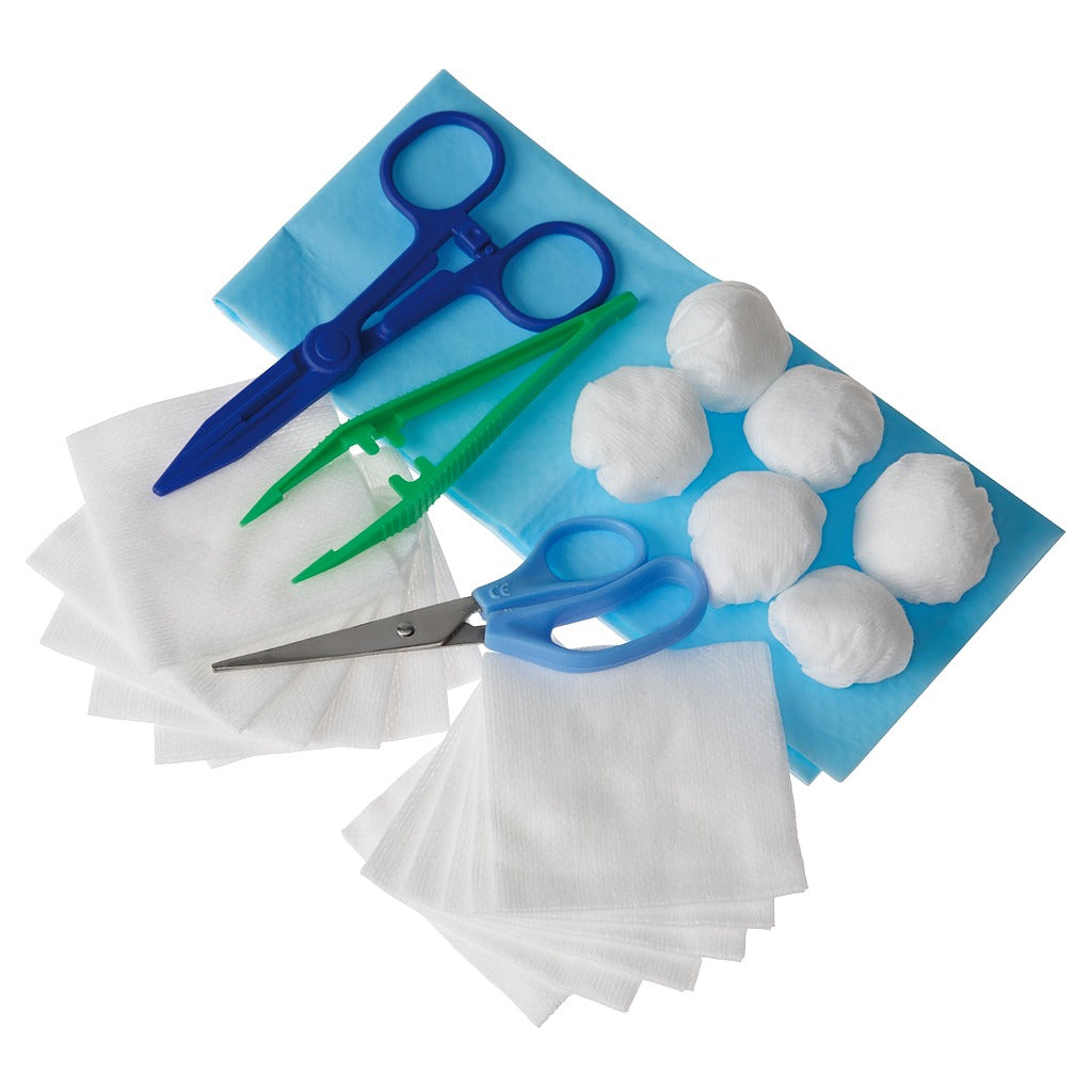 Set de pansement 4 stérile - Lot de 5 sets