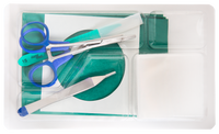Set de biopsie avec bistouri et instruments de prélèvement – Carton de 5 sets