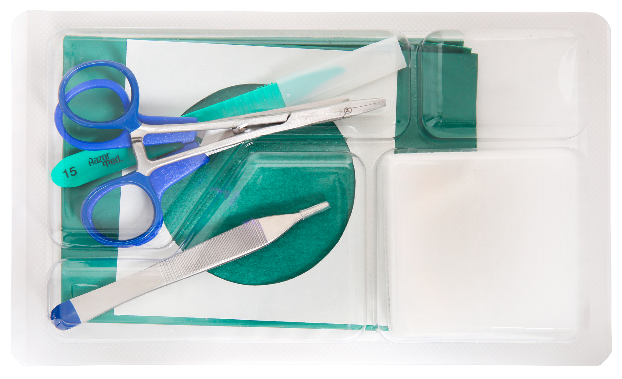 Set de biopsie avec bistouri et instruments de prélèvement – Carton de 5 sets