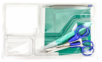 Set de biopsie avec bistouri et instruments de prélèvement – Carton de 5 sets
