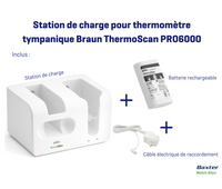 Base de recharge pour thermomètre Welch Allyn Braun