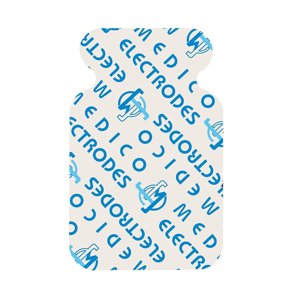 Electrode ECG MEDICO 3,4x2,1cm - rectangulaire à languette - sachet de 100