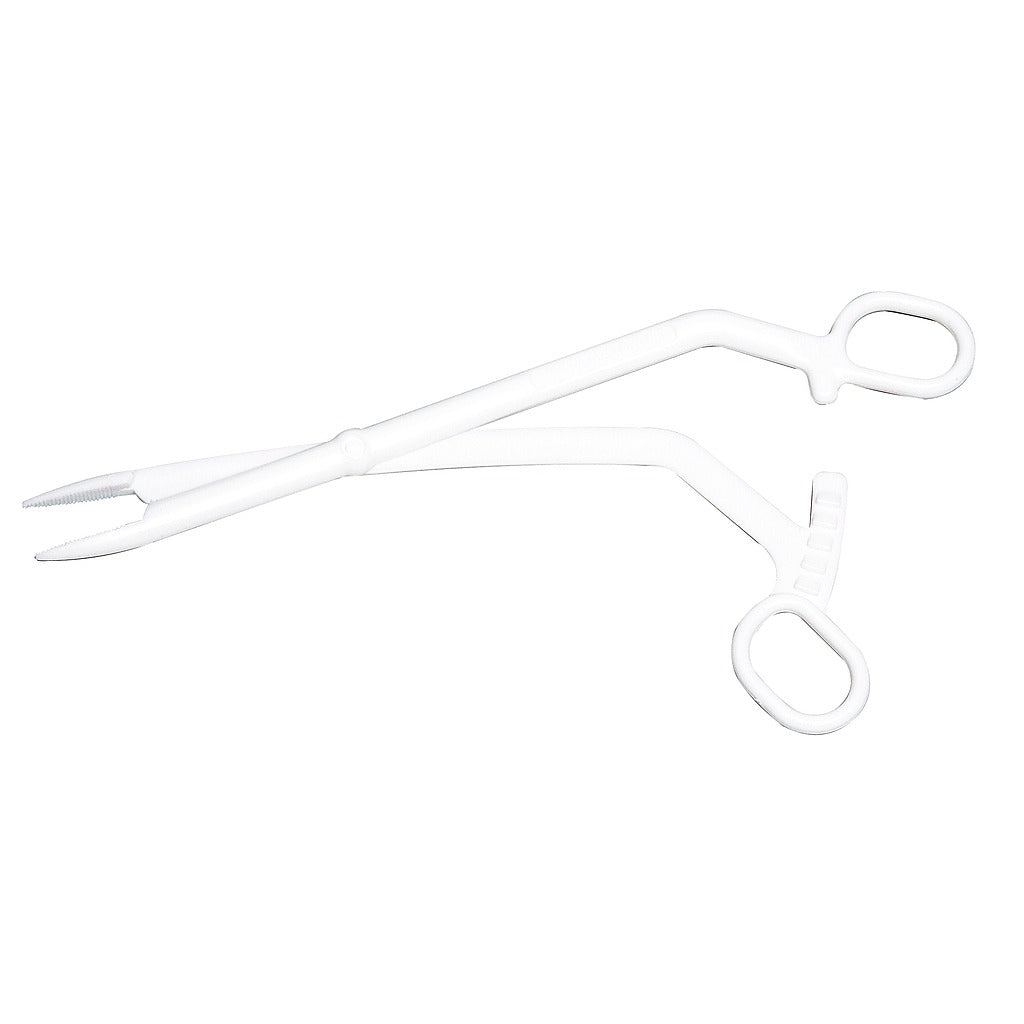 Pince de Chéron en résine à usage unique 25 cm - Boîte de 25 pinces