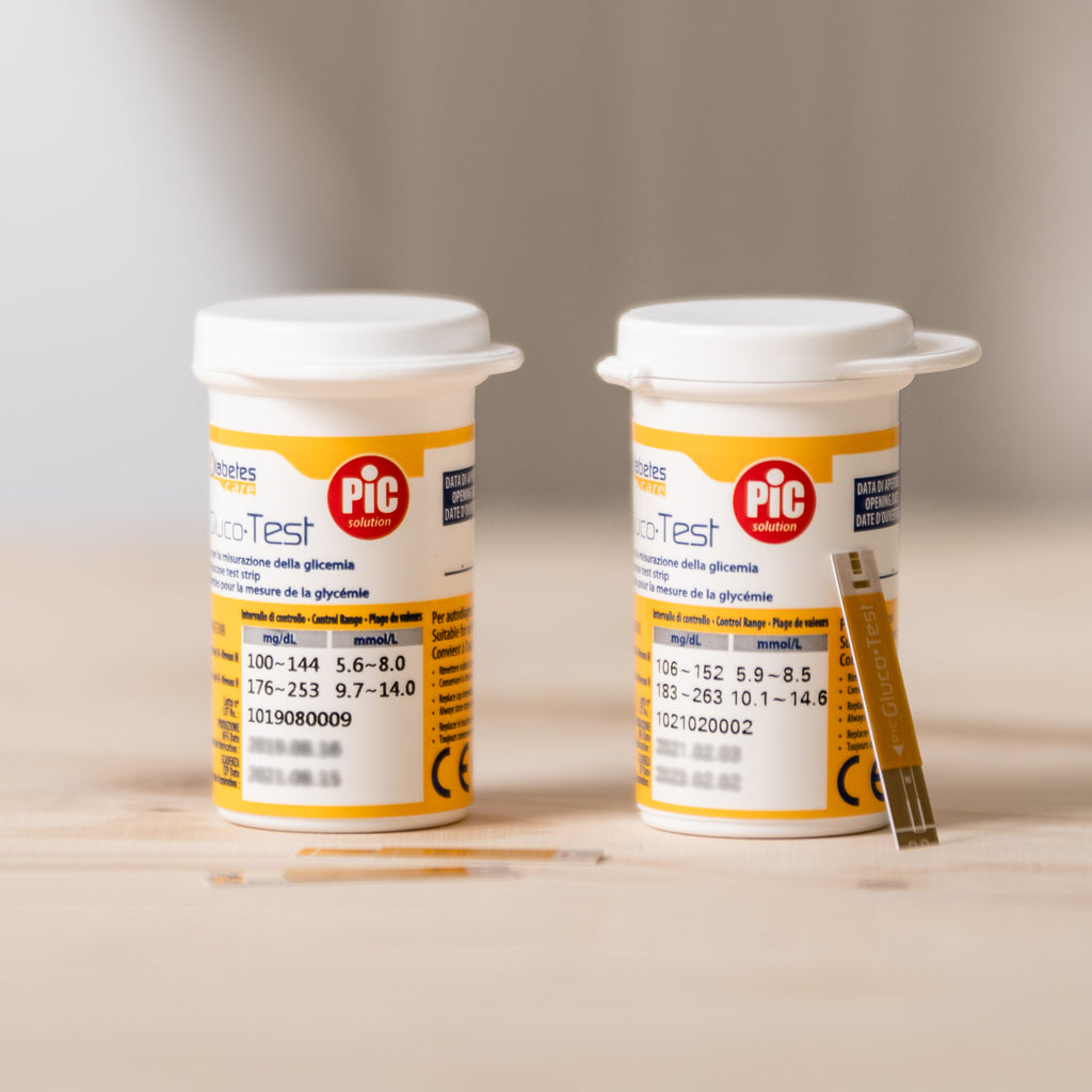 Pic Solution Pic GlucoTest - Bandes de mesure de la glycémie 50 pièces