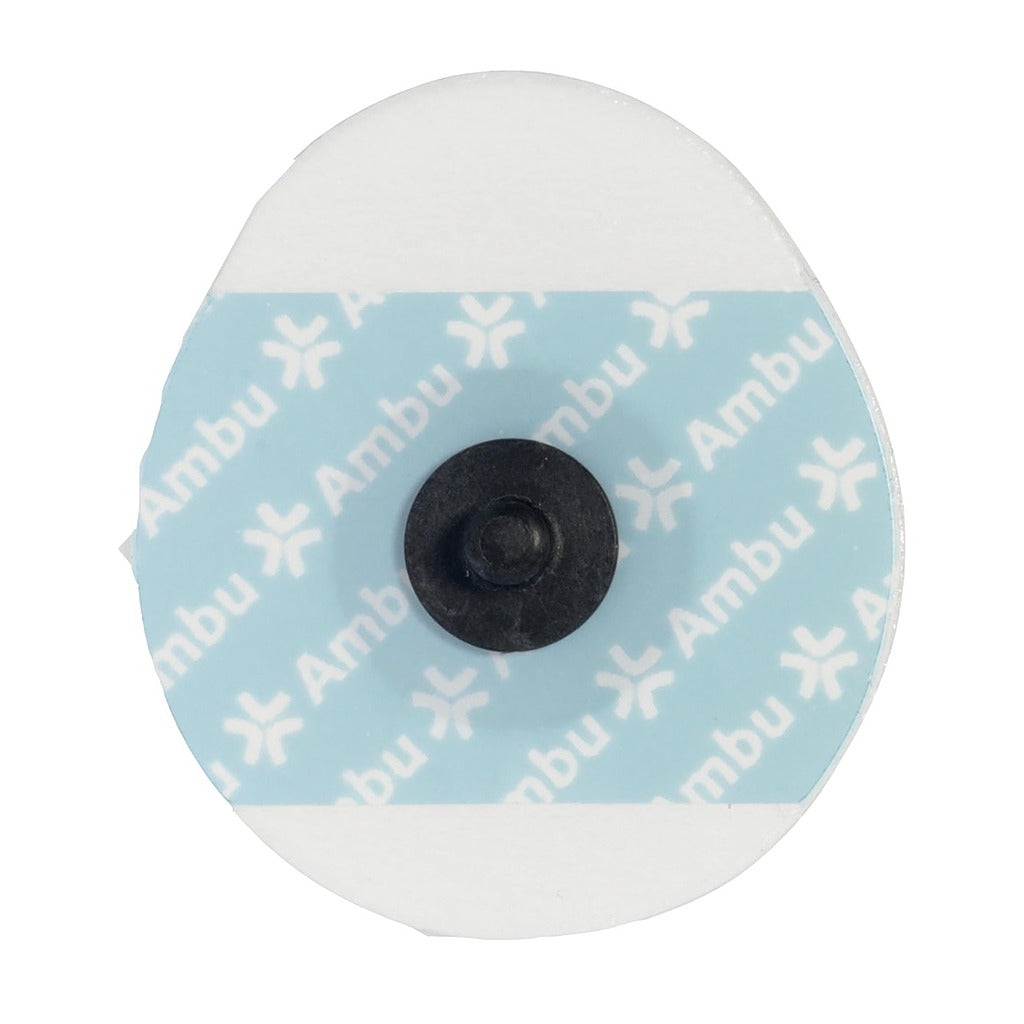 Electrode ECG Ambu White Sensor WS/RT 3,6x4,2cm – ovale à pression - sachet de 50
