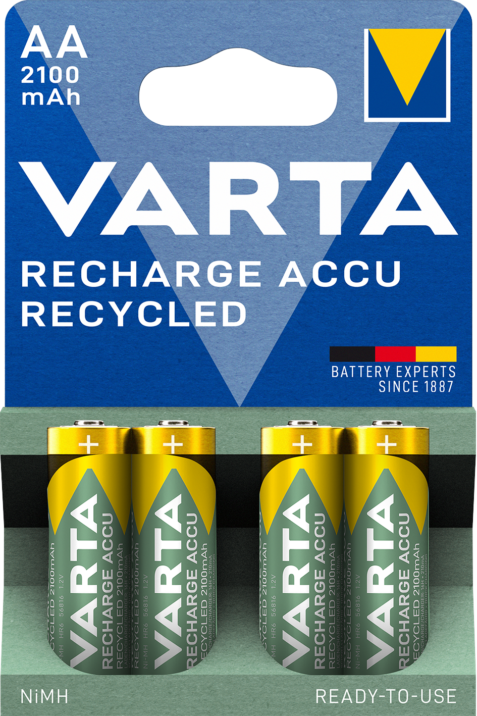 Piles rechargeables Varta®  AA/LR6 2100 x 4