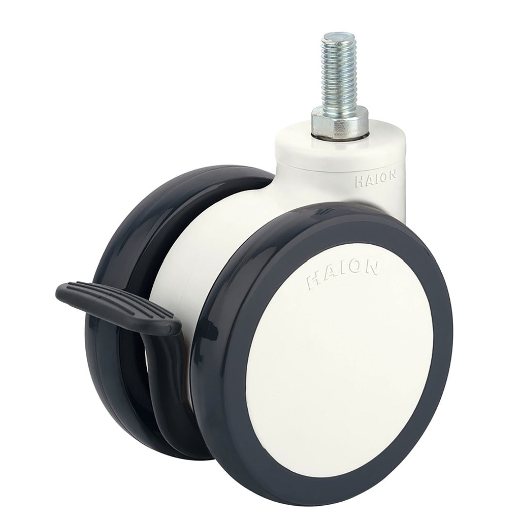 Roulettes double galet à frein pour divans Vog Médical LICATA