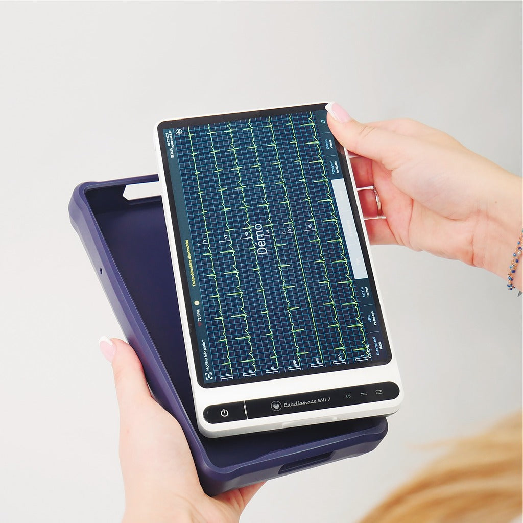 Tablette ECG EVI 7 Cardiomate Spengler + Sac De Boissy offert