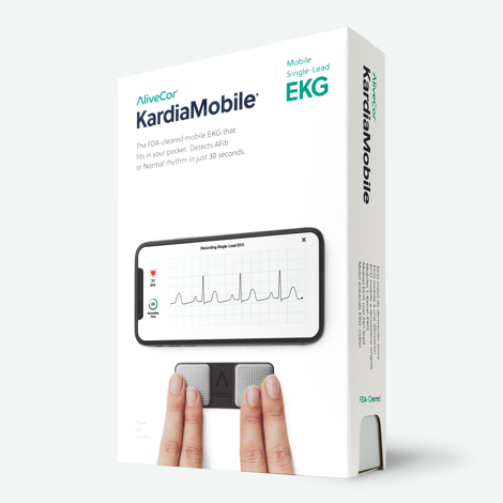 ECG connecté KardiaMobile 1 et 6 dérivations - Omron