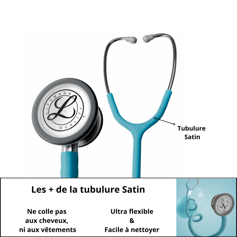Stéthoscope 3M™ Littmann® Classic III™ - Tubulure Satin