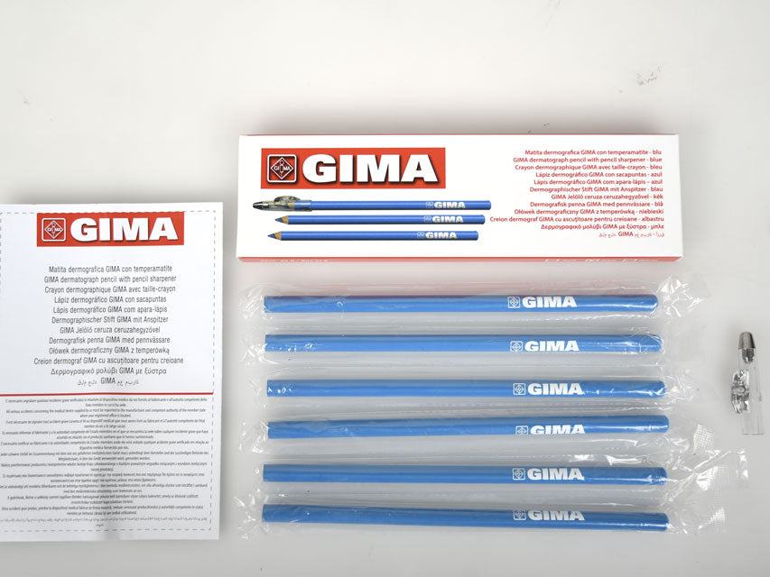 Crayon dermographe - Boîte de 6