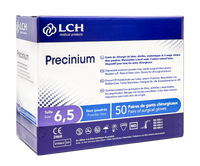 Gants stériles Precinium LCH en latex non poudrés - Boîte de 50 paires