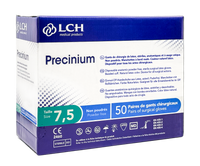Gants stériles Precinium LCH en latex non poudrés - Boîte de 50 paires