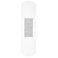 Pansements adhésifs non tissés blancs - Boîte de 100