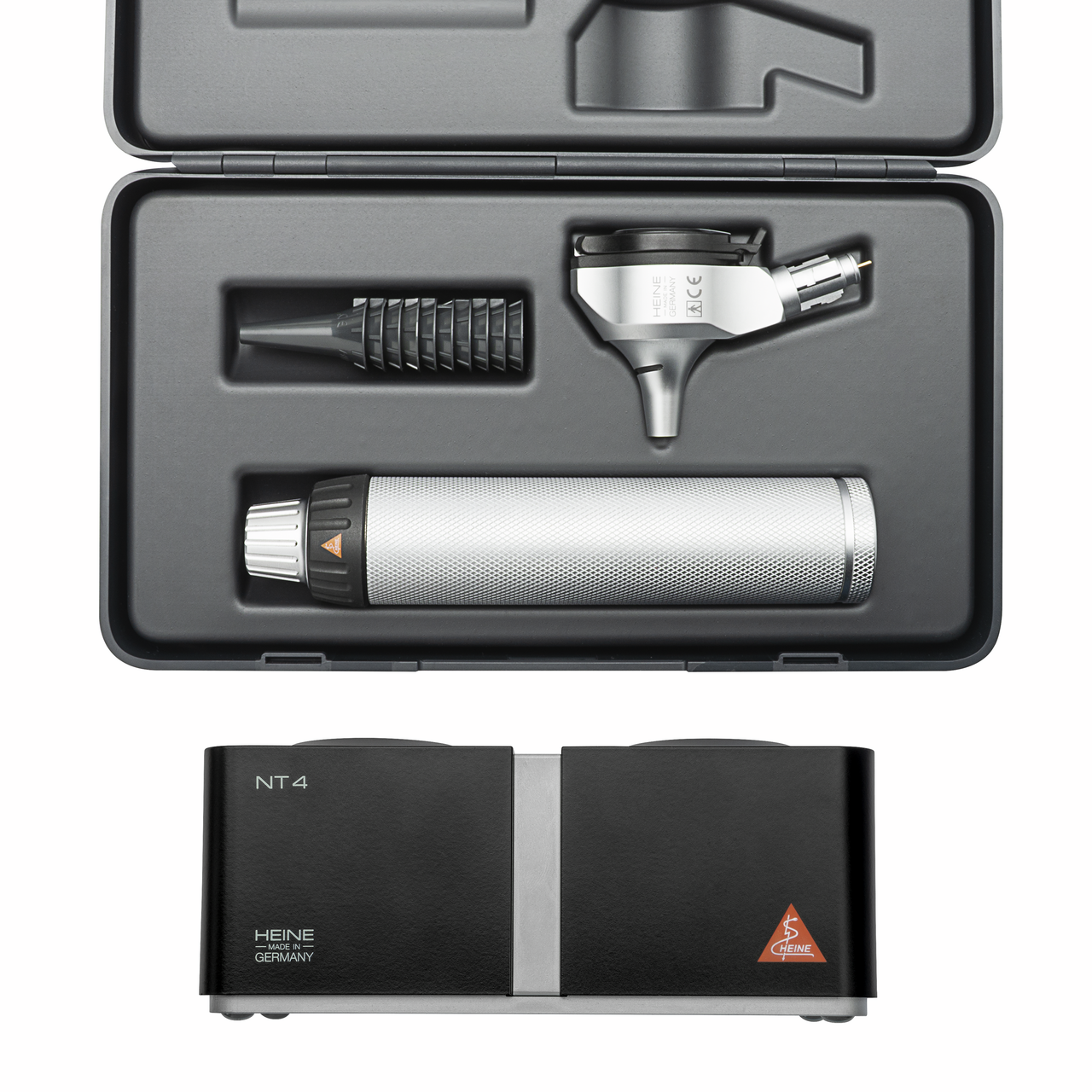 Trousse Otoscope HEINE BETA 400 LED Fibre Optique - avec chargeur NT4