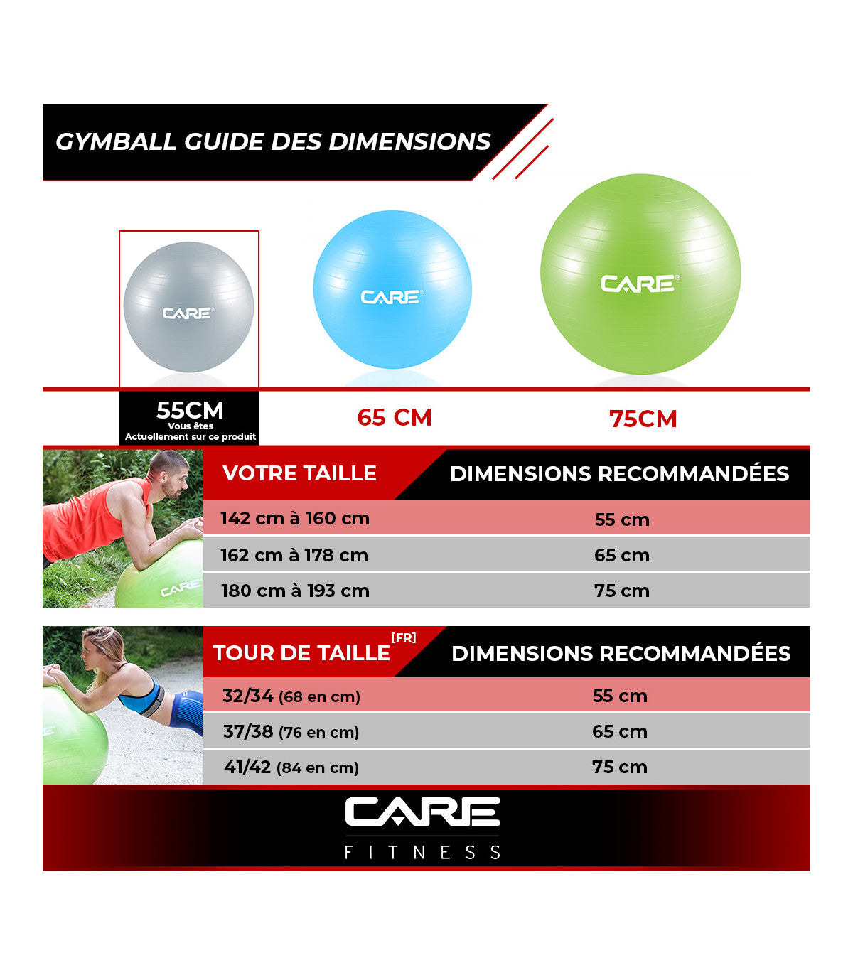 Gym Ball ABS Anti-Burst + Pompe care