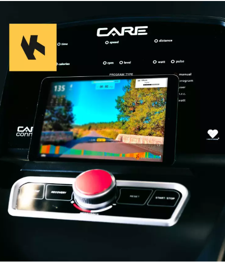Vélo professionnel auto-alimenté PERFORMER LED CARE