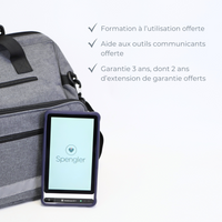 Tablette ECG EVI 7 Cardiomate Spengler + Sac De Boissy offert