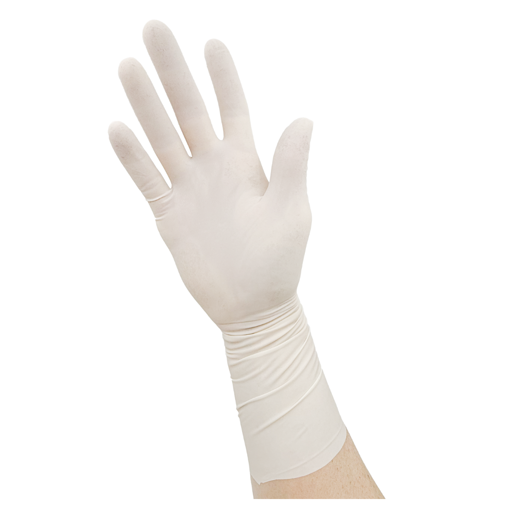 Gants stériles Precinium LCH en latex poudré - Boîte de 50 paires
