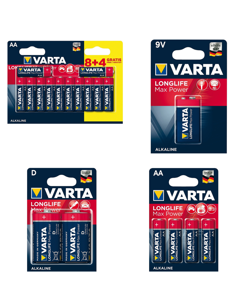 Piles Varta Longlife