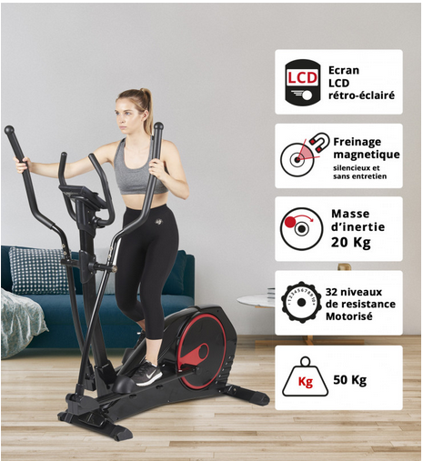 Vélo elliptique connecté CE-695 - CARE