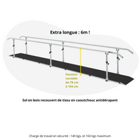 Barres parallèles avec socle Ferrox