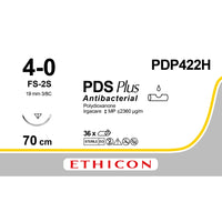 Fils de suture PDS Plus incolore PDP422H - Boîte de 36