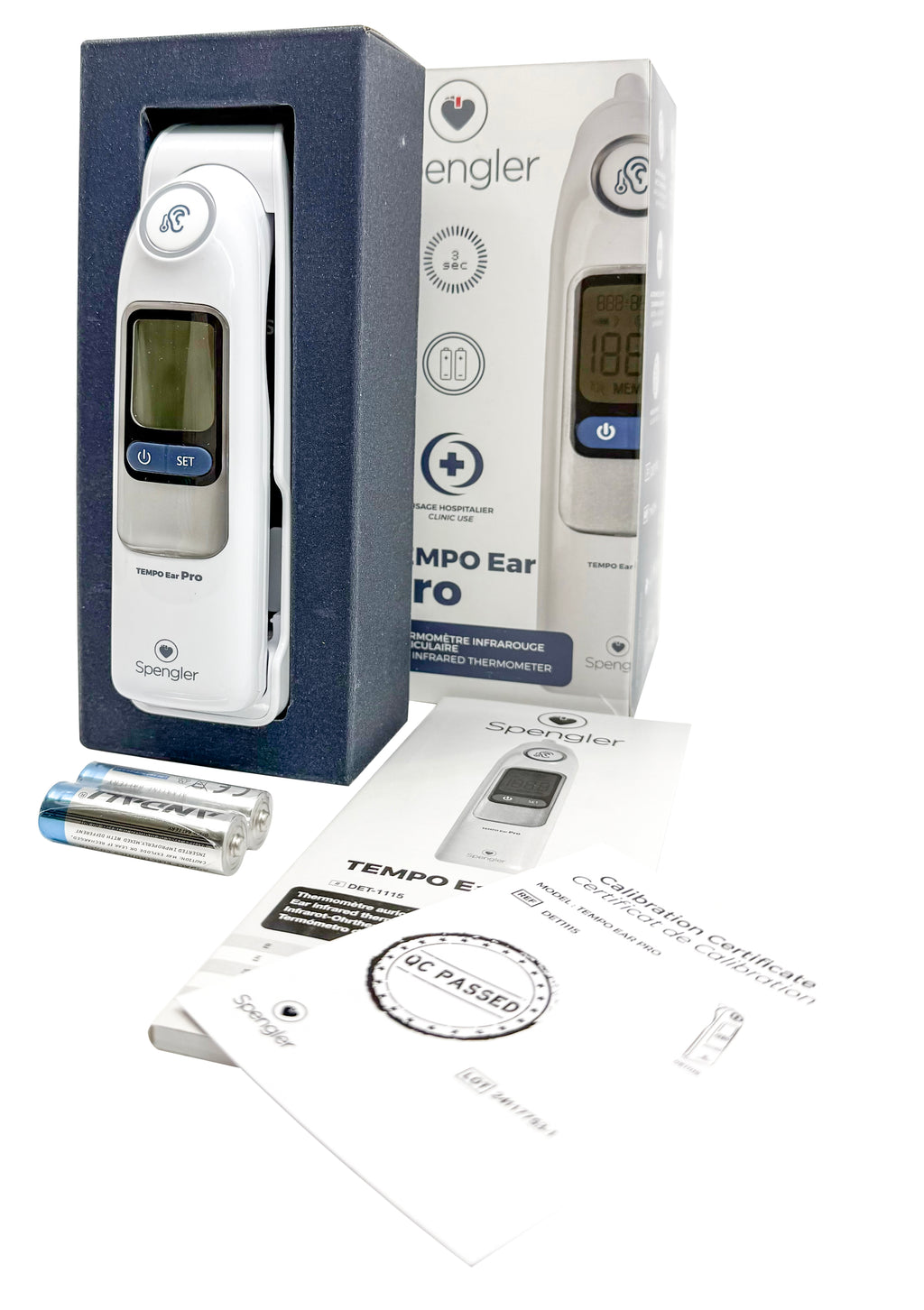 Thermomètre auriculaire Tempo Ear Pro - Spengler